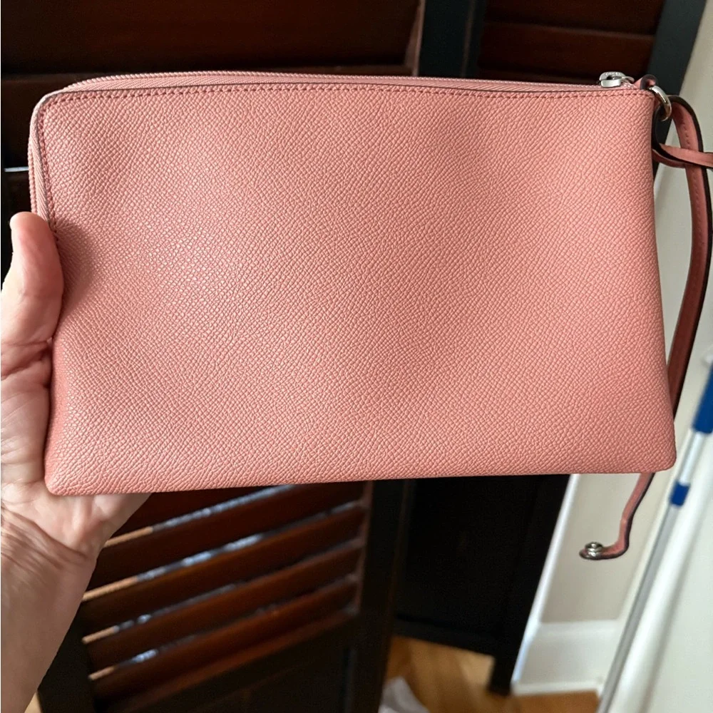 Coach Coral Leather Pouch - Picture 3 of 4